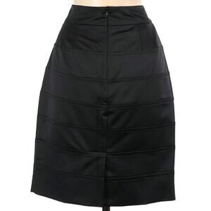 Trina Turk Black Size 6 Midi Skirt